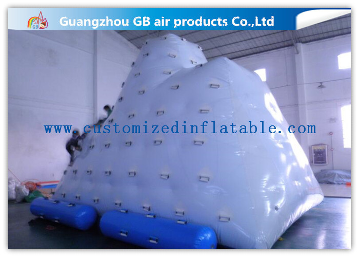 Wholesale Berg Inflatable Water Game White Inflatable Air Climbing Playing On Water from china suppliers