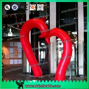 Wholesale New Brand Wedding Event Decoration Red Lighting Inflatable Cone/Inflatable Tusks from china suppliers