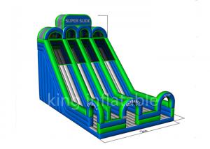 Wholesale 0.55mm High Commercial Park Inflatable Water Slide Sports Game from china suppliers
