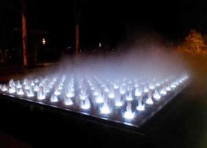 Wholesale Garden Decoration Misting Lighted Fountain , Indoor Stage Fog Mist Fountain from china suppliers