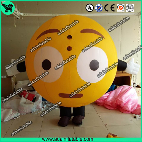 Wholesale Oxford Inflatable Balloon Costume Moving QQ Cartoon Inflatable Customized from china suppliers