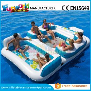 Wholesale Waterproof Flame Retardant Inflatable Boat Toys Floating Water Sofa For Adults from china suppliers