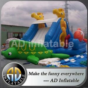 Wholesale Inexpensive tortoise shape mini inflatable slide from china suppliers
