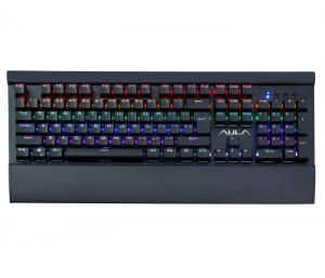 Led Mechanical Keyboard 104 Keys Dustproof Waterproof AULA SI-2020