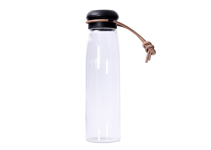 Wholesale 600ml Unbreakable Glass Water Bottle , Eco Friendly Glass Water Bottles from china suppliers