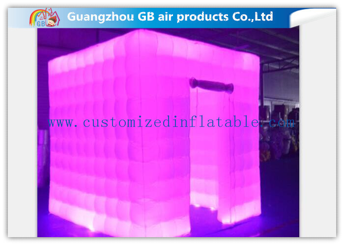 Wholesale Multicolor Led Inflatable Photo Booth Enclosure / Inflatable Photo Studio for Club from china suppliers