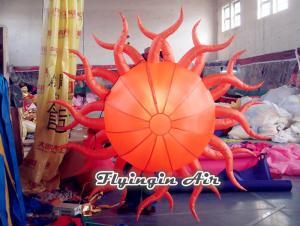 Wholesale Decorative LED Inflatable Sun for Party, Club and Event Supplies from china suppliers