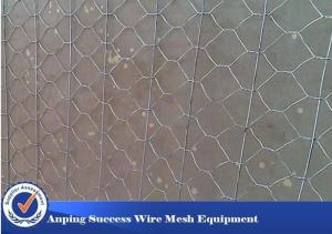 Wholesale Multi Function Rock Baskets Wire Mesh , Rock Gabion Baskets Silver Green Color from china suppliers