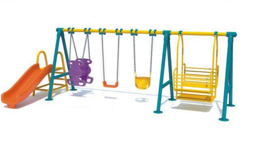 Wholesale Cheap Price Children Outdoor Swing Set Park Leisure Swing Series. from china suppliers