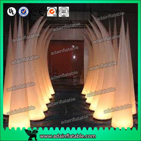 Wholesale 3M 210T Polyester Cloth Wedding Event Decoration Inflatable Tusks from china suppliers