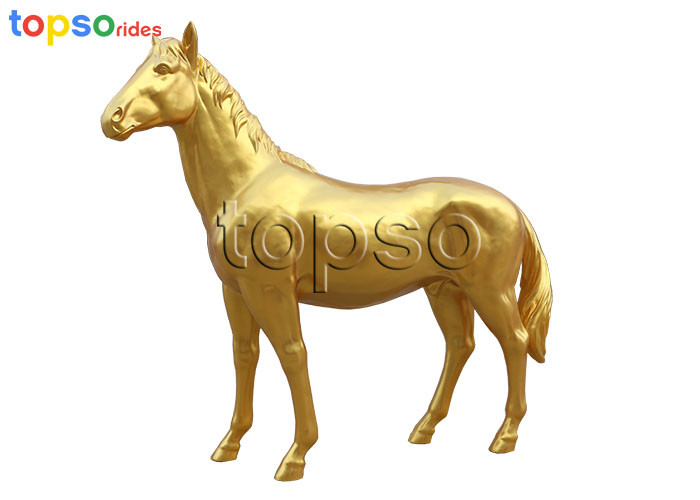 Wholesale Decoration Cinderella Horse Carriage Amusement Park Full Size Horse Statue from china suppliers