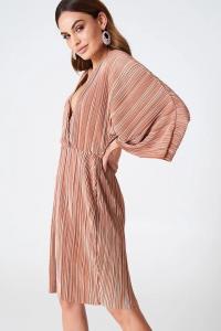 Wholesale Women 2018 Trendy Summer Pleated Kimono Dress from china suppliers