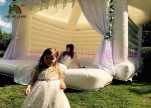Wholesale 0.4mm PVC / Oxford Fabric White Inflatable Wedding Tent / Inflatable Outdoor Tent With CE Blower from china suppliers