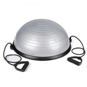Wholesale Anti Skid Grey Gym Half Balance Ball For Yoga Workout Massage Balance Ball from china suppliers