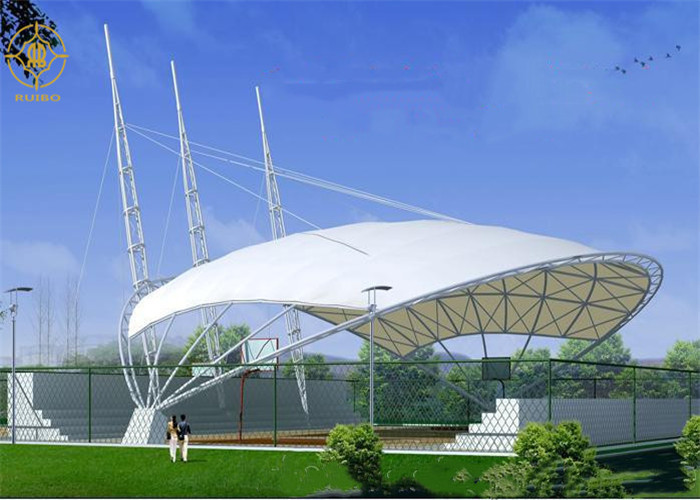 Wholesale 1100g PVDF Membrane Tensile Shades For Stadium Bleachers from china suppliers
