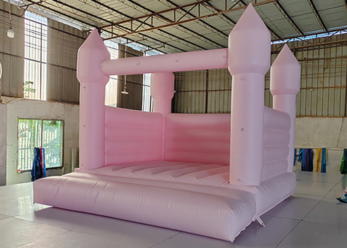 Wholesale Pink Inflatable Bouncer Castle Adults Kids Wedding Party Bouncing Castles from china suppliers