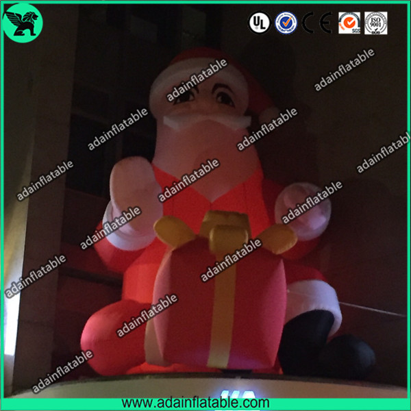 Wholesale Inflatable Santa， Lighting Inflatable Claus,Inflatable Santa Claus With LED Light from china suppliers