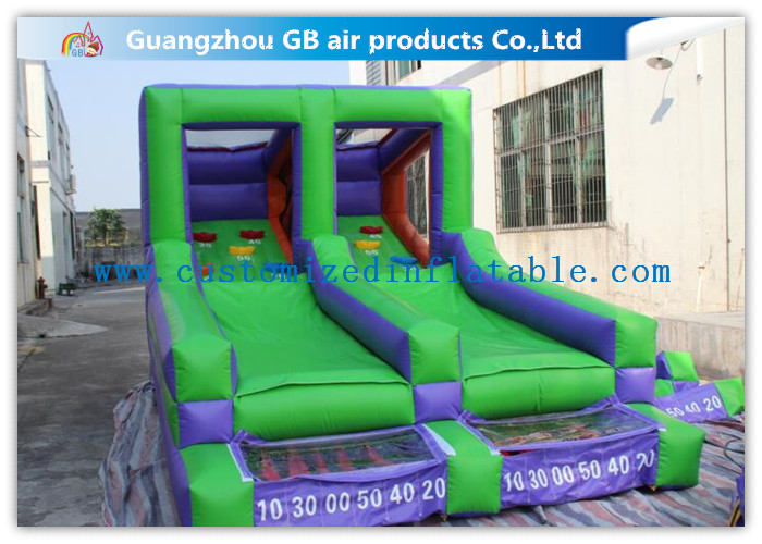 Wholesale Double Channel Inflatable Sports Games Ball Goal Court With CE Approved Blower from china suppliers