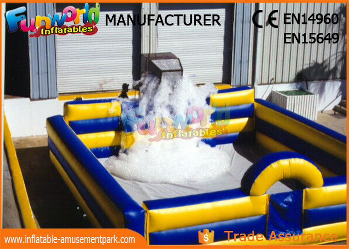 Buy cheap Commercial Grade Inflatable Backyard Water Park / Inflatable Foam Dance Pit from wholesalers