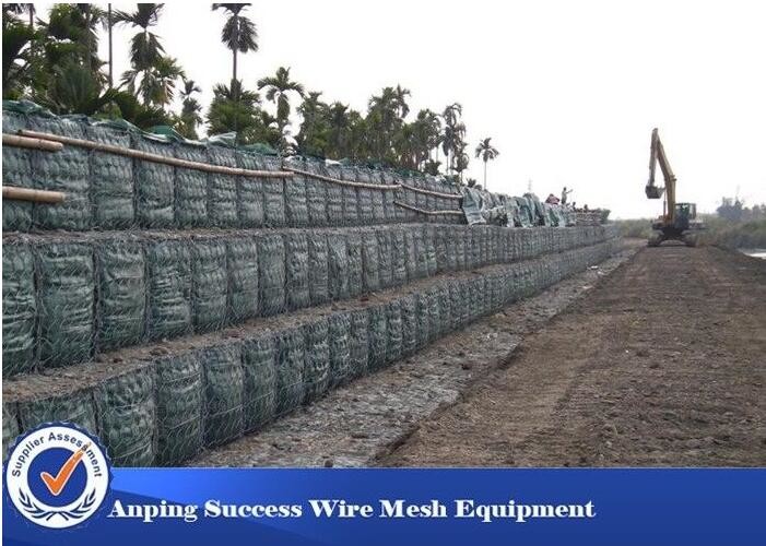 Wholesale Galvanized Low Carbon Gabion Wire Mesh Gabion Box Galfan Material 10x12 Cm from china suppliers