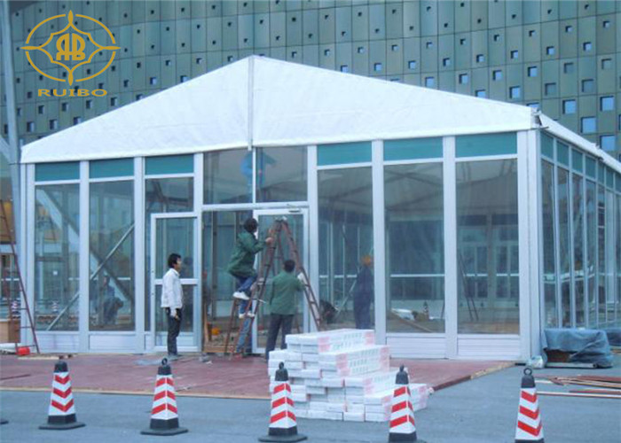 Wholesale Glass Sidewalls Aluminium Frame Tent Fashionable Style 500-700 People Capacity from china suppliers