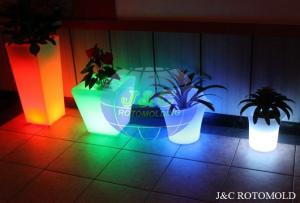 Wholesale Precision LED Light Plastic Rotomolded Planters By Aluminum Rotomoulding Moulds from china suppliers