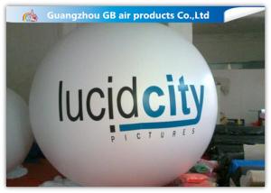 Wholesale White Round Inflatable Helium Balloons Ball Customized Size CE UL from china suppliers
