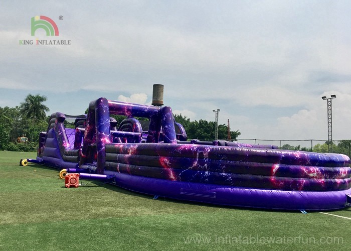 Wholesale PVC Giant Outdoor Playground Inflatable Obstacle Course Customized Size from china suppliers