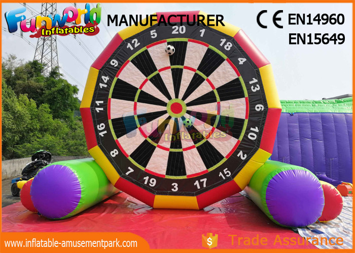 Wholesale Interactive 5m High Inflatable Foot Darts Game / Inflatable Soccer Darts from china suppliers