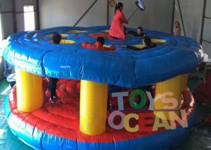 Funny Team Whac-A-Mole Beat Them Kick Off Inflatable Sport Game 110 - 230V Blower