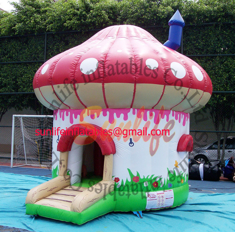 Wholesale inflatable Mushroom bouncer castle BO158 from china suppliers