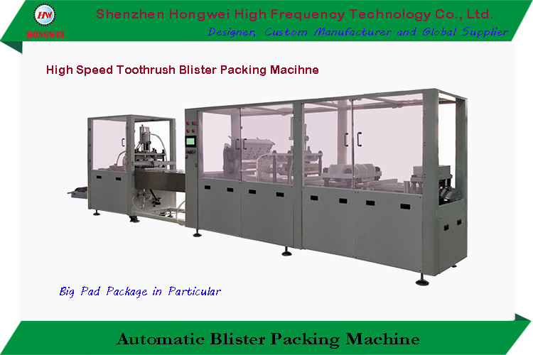 Wholesale Toothbrush High Speed Blister Packing Machine Aluminum Alloy 3 Phrase 380V/50Hz from china suppliers