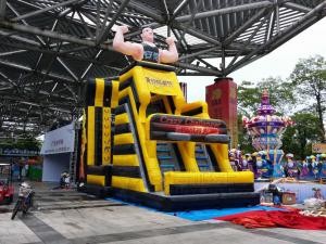 Wholesale 2017 New sports game multiplay inflatable games jump climb dart and climbing wall from china suppliers