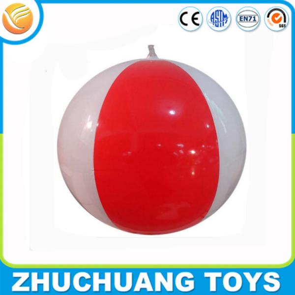 Quality clear pvc inflatable beach balls for sale