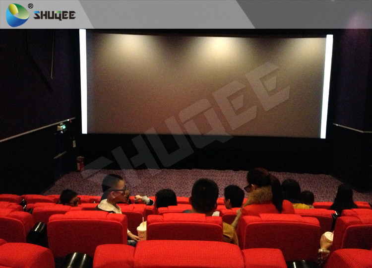 Wholesale High Class Sound Vibration Cinema With 2K Projector Silver Screen from china suppliers