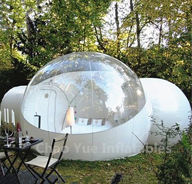 Wholesale Outdoor Inflatable Camping Bubble Tent with 2 tunnels from china suppliers
