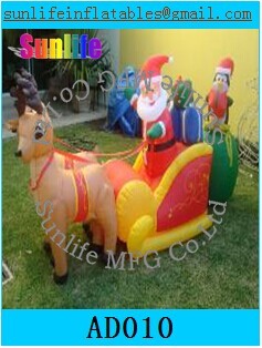 Buy cheap Inflatable Christmas Decorations , Airblown Inflatable Christmas Tree For Kids from wholesalers