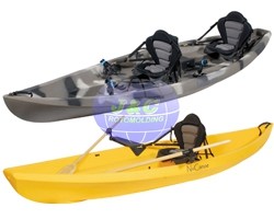 Wholesale LLDPE And HDPE Roto Molded Plastic Kayak For Single Or Double Person Boat from china suppliers