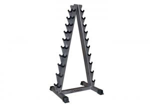 Electrostatic Commercial Gym Equipment Vertical Dumbbell Stand Rack Set For 10 Pairs
