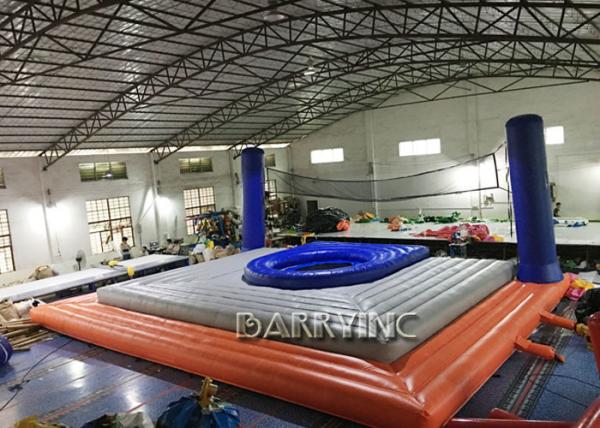 Quality Commercial Grade PVC Inflatable Sports Games Inflatable Beach Volleyball Court for sale