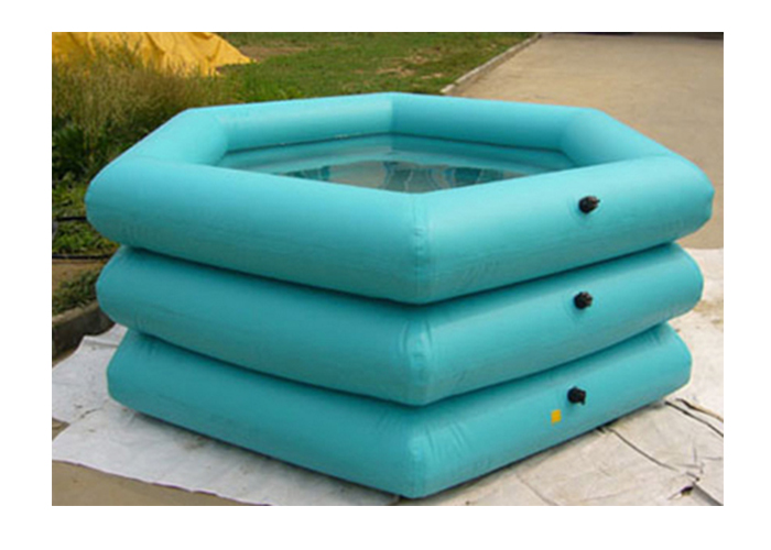 Popular 0.6mm PVC Tarpauline Inflatable Baby Swimming Pool With Air Sealed