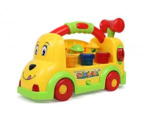 Wholesale Learning toys knocking toys bus with music from china suppliers