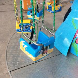 Wholesale 1.5kw Power Kids Theme Park Rides Flying Chair Load 12 Riders 3.5m Height from china suppliers
