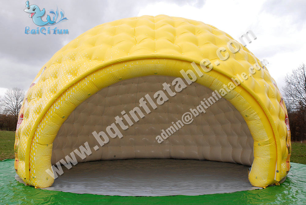 Buy cheap Inflatable half dome,inflatable bubble tent from wholesalers