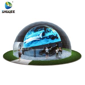 Wholesale Big Profit Business 14 People 5D Cinema Dome Projection Built On The Playground from china suppliers