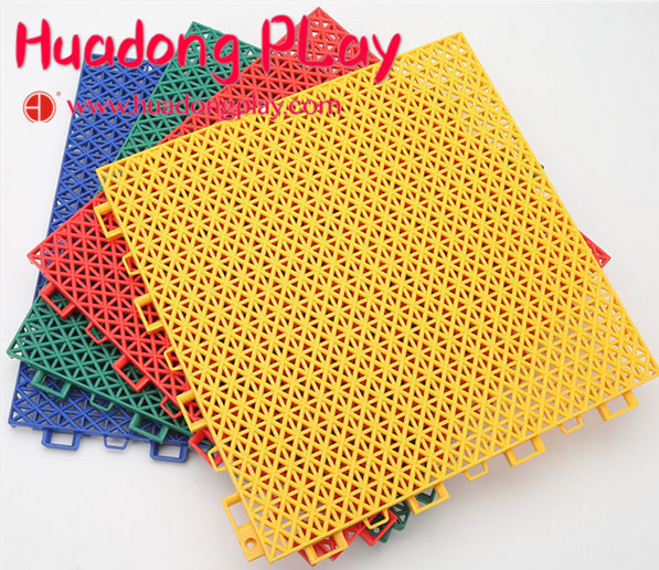Wholesale Block Carpet Playground Floor Mats ,  Interlock Playground Safety Mats PP Suspended from china suppliers