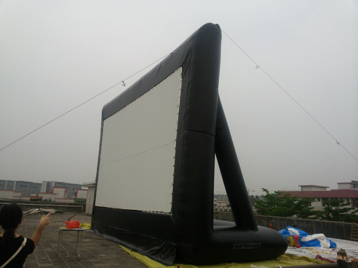Wholesale Custom 10m*7m Inflatable Movie Screen For Outdoor Commercial Events from china suppliers