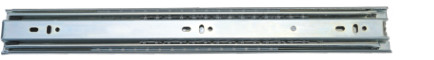 Zinc Plated Slide Track Channel , Double Channel Aluminum Track