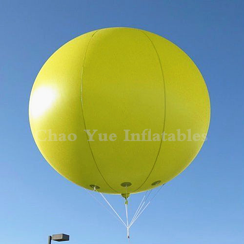 Buy cheap 3M Yellow Helium Balloon for advertising from wholesalers
