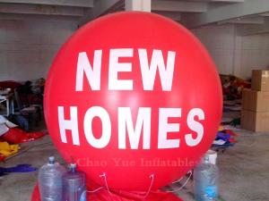 Wholesale 3m Colorful Inflatable Advertising Helium Balloon with Free Logo Printing from china suppliers